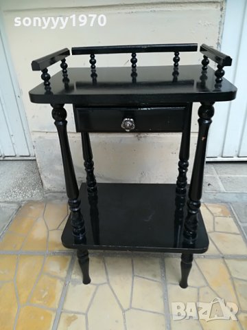 ретро маса-черна 0407211925, снимка 2 - Антикварни и старинни предмети - 33420627