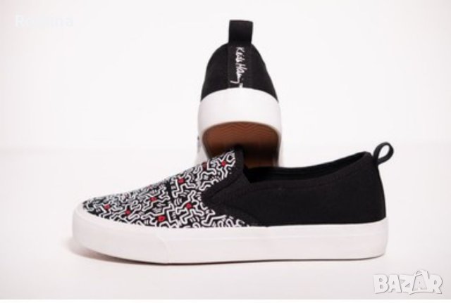 Дамски ежедневни обувки Keith Haring collection, снимка 2 - Дамски ежедневни обувки - 40408693