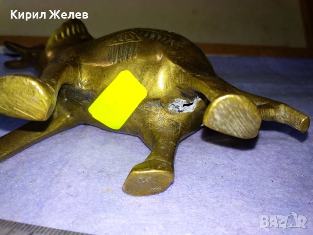 СИМПАТИЧНА КЪСМЕТЛИЙСКА ДЕКОРАТИВНА ОРНАМЕНТИРАНА БРОНЗОВА ФИГУРКА СЛОНЧЕ - За ЩАСТИЕ за ДОМА 42704, снимка 9 - Статуетки - 43888211