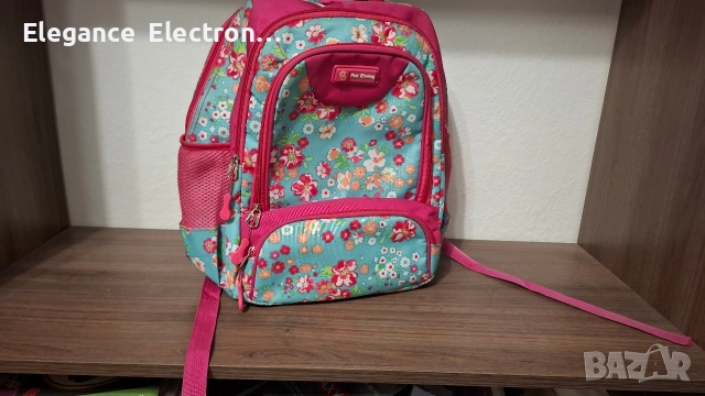 Детска/ученическа раница New Winning – флорална, снимка 3 - Раници - 52891676