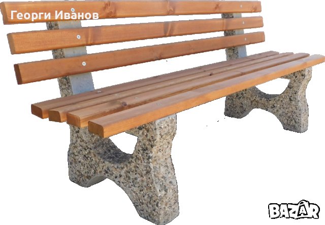 Мозаечна пейка, снимка 1 - Градински мебели, декорация  - 43085056