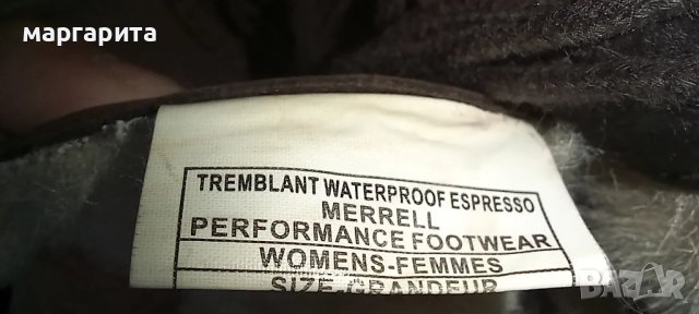 зимни обувки MERRELL, снимка 6 - Дамски ботуши - 47558457
