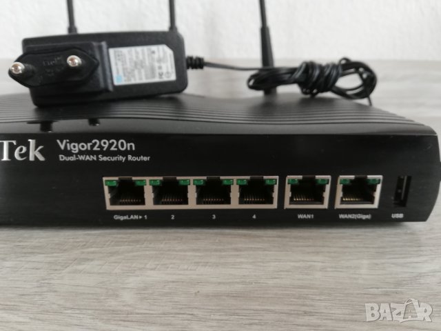DrayTek Vigor 2920n Dual-WAN security router Firewall, снимка 3 - Рутери - 39855294