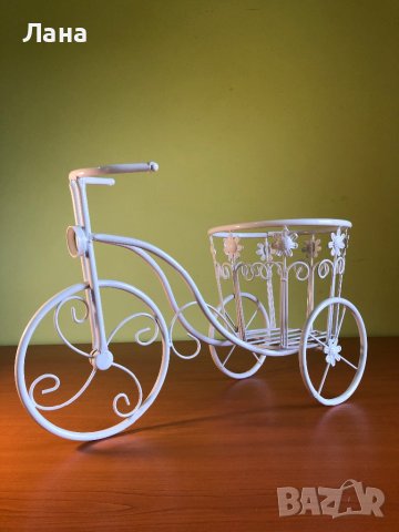 Цветарник «велосипед «, снимка 4 - Декорация за дома - 43146984