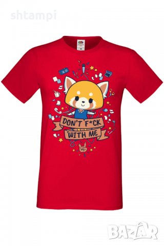 Мъжка тениска Aggretsuko 01,Анимация,игра,Празник,Повод,, снимка 3 - Тениски - 37948634