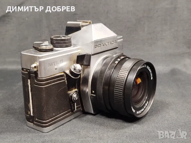 СТАР РЕТРО СОЦ ГДР SLR ФОТОАПАРАТ PRAKTICA MTL5, снимка 3 - Фотоапарати - 48117934