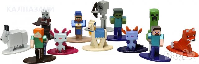 Мини фигурки MINECRAFT SINGLE PACK NANO 253261002, снимка 3 - Конструктори - 40155989