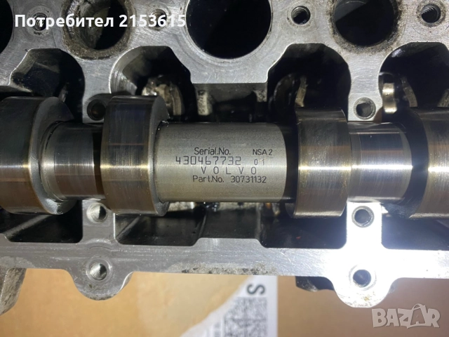 Цилиндрова глава ВОЛВО VOLVO XC60 C40 C30 C70 C80 B70 XC70 V70 S80  2.4 D5 дизел 185к.с 08687846  , снимка 10 - Части - 42375445