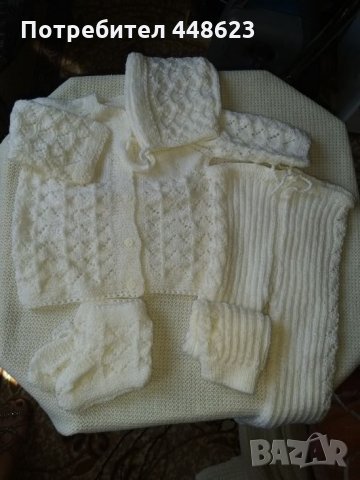 Ръчно плетени комплекти , снимка 5 - Комплекти за бебе - 26673068