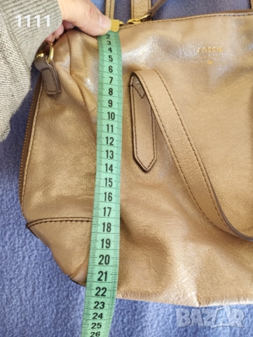 Чанта Abro и Fossil-естествена кожа., снимка 15 - Чанти - 52860480