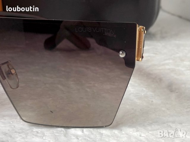 Louis Vuitton 2023 висок клас мъжки слънчеви очила маска, снимка 11 - Слънчеви и диоптрични очила - 38998534
