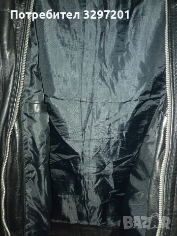 кожено яке от естествена мека кожа,голям размер, снимка 2 - Якета - 52680474