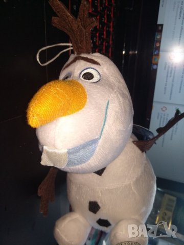 Олаф,леденото царство,около 25см.Пее и разказва приказка