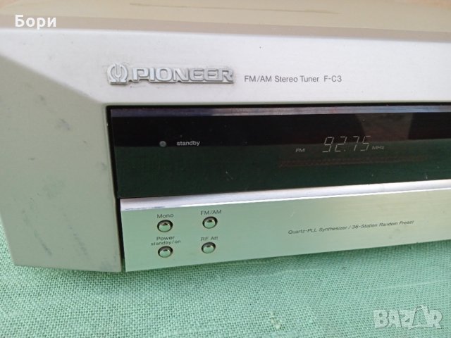 PIONEER  F-C3 FM-AM Stereo Tuner, снимка 5 - Радиокасетофони, транзистори - 35191470