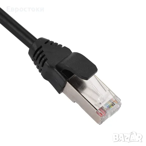 Flower Кабел RJ45 Ethernet (мъжки) към 8-пинов AV клемен пружинен адаптерен блок, снимка 4 - Кабели и адаптери - 49600662