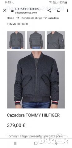 Tommy Hilfiger TH Tech Wool Mens Jacket Size S НОВО! ОРИГИНАЛ! Бомбер Мъжко Зимно Яке!, снимка 2 - Якета - 38188605