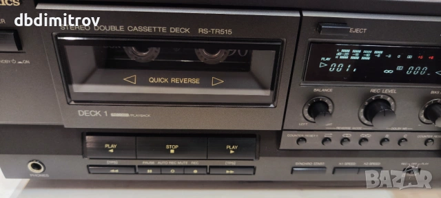 Продавам касетен дек Technics RS-TR 515, снимка 11 - Декове - 53054716