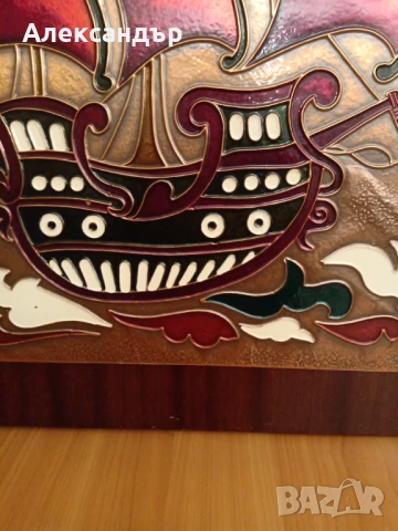 Медно пано картина, снимка 2 - Пана - 50483177