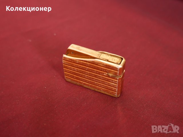 Стара работеща японска запалка с позлата - Кен 600, снимка 2 - Антикварни и старинни предмети - 32343890