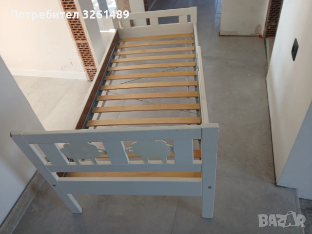 детско легло от мдф  160/70см , снимка 3 - Спални и легла - 53178559