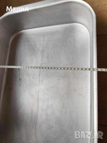 Голяма алуминиева тава, снимка 3 - Съдове за готвене - 53477162