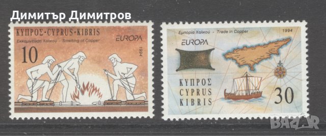Кипър 1994 - Европа - комплектна серия чиста, снимка 1 - Филателия - 44110565