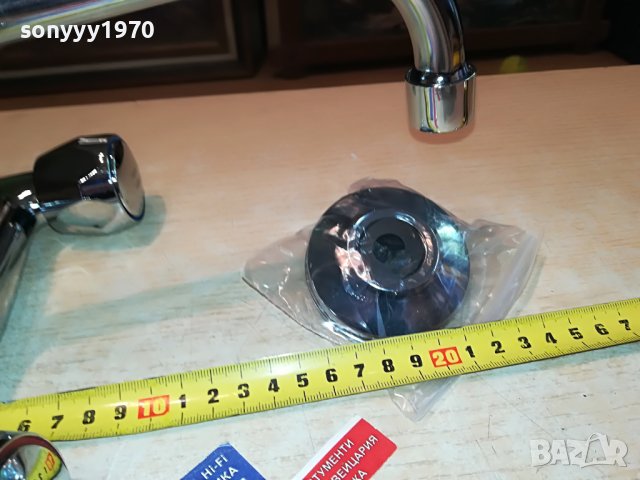 ЧЕШМА НОВА ЗА СТЕНА С ДВЕ ВРЪТКИ 0505231130, снимка 10 - Смесители - 40598268