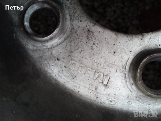 Железни джанти 15'' за ивеко, снимка 3 - Части - 27781083