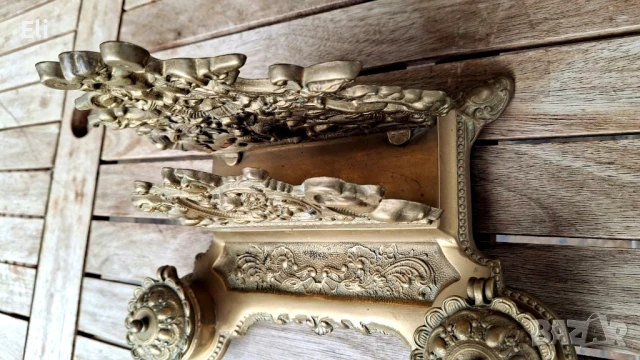 Френска мастилница бронз, снимка 5 - Антикварни и старинни предмети - 51320668