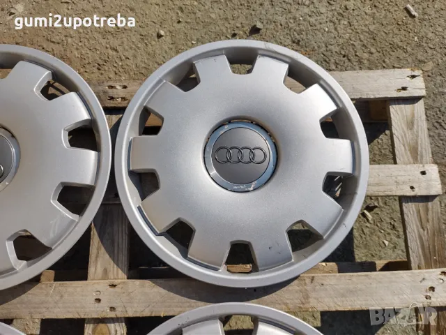 16 цола Тасове за Audi A3 A4 Ауди Оригинални, снимка 5 - Аксесоари и консумативи - 47792437
