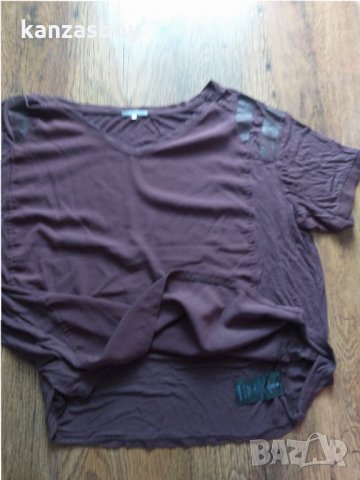 g-star Case V-Neck T-Shirt - страхотна дамска блуза, снимка 8 - Тениски - 32924106