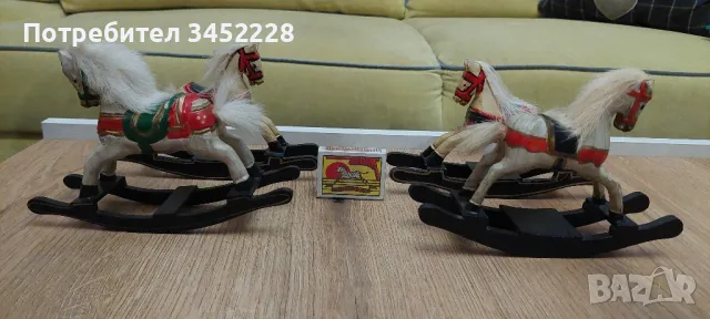 фигурки дървени кончета 4 броя за ценители , снимка 7 - Антикварни и старинни предмети - 49599644