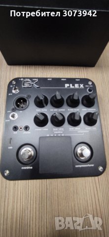 New GALLIEN-KRUEGER PLEX BASS PREAMP PEDAL 4-band EQ and footswitchable overdrive and compressor, снимка 6 - Китари - 37613427