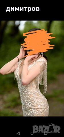 Уникална поръчкова абитуриентска рокля 23г модел 