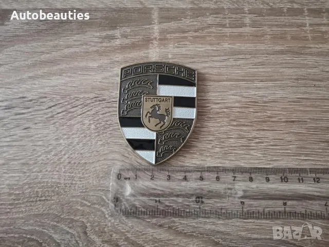 Бронзова Емблема лого Porsche, снимка 3 - Аксесоари и консумативи - 50065357