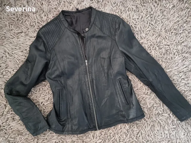 HEMA*Естествена кожа ,вталено яке ХЛ, снимка 5 - Якета - 48136319