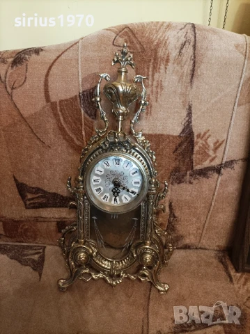 бароков месингов часовник работещ