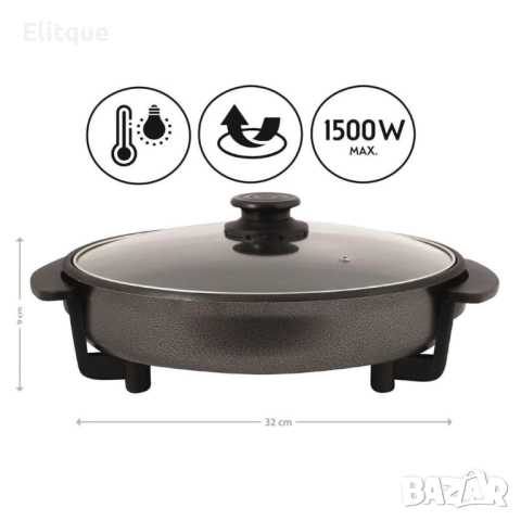 Уред за пица с автоматична настройка на температурата и мощност 1500W FIRST, снимка 8 - Други - 52854857