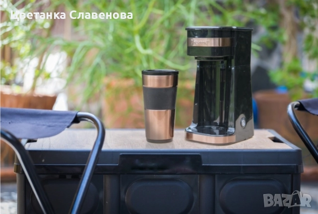 Кафемашина с термо чаша за из път, снимка 5 - Кафемашини - 52220702