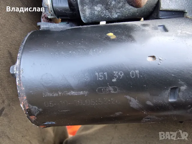 Стартер за Mercedes C-Class W203 , снимка 2 - Части - 47654758