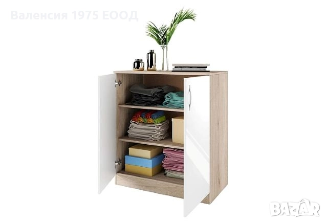 Скрин Сити 3009 сонома, орех или комбинация бяло/ сонома, снимка 12 - Скринове - 20978619