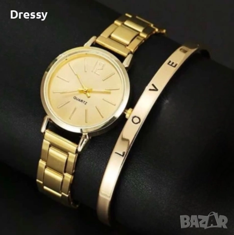 Дамски часовник с гривна