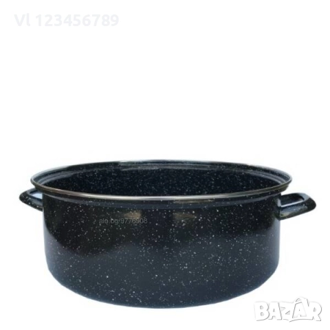 Емайлирана тава за лютеница и сладка 55 СМ