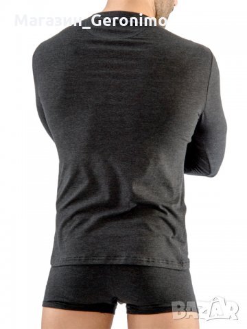 ТЕНИСКА С ДЪЛЪГ РЪКАВ МОДЕЛ 1667t6, снимка 11 - Блузи - 25173141