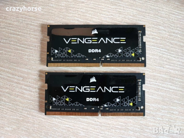 RAM памет Corsair Vengance 32GB SODIMM DDR4 3200MHz kit 2x16GB, снимка 2 - RAM памет - 53582894