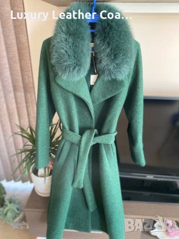 Дамски палта от алпака - вълна, кашмир и естествен косъм от лисица, снимка 3 - Палта, манта - 37354728