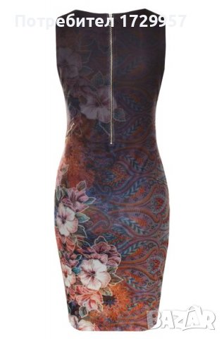 Рокля по тялото DESIGUAL- Tormenta- НОВА-Номер-М, снимка 5 - Рокли - 38134044