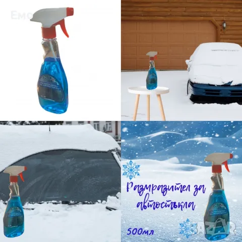 Размразител за автостъкла, TypeR 1бр Предотвратява повторното замръзване