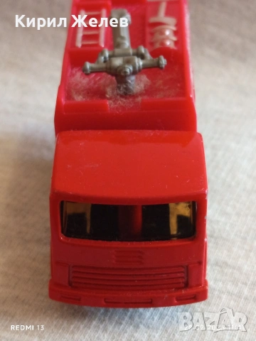 Метална количка ПОЖАРНА много красива за КОЛЕКЦИЯ ДЕКОРАЦИЯ 41270, снимка 2 - Колекции - 53558953