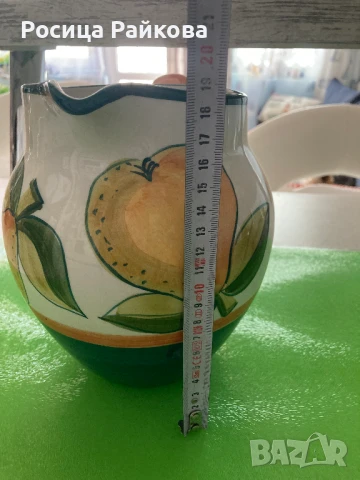 Декоративна кана / ваза, снимка 5 - Вази - 51161630